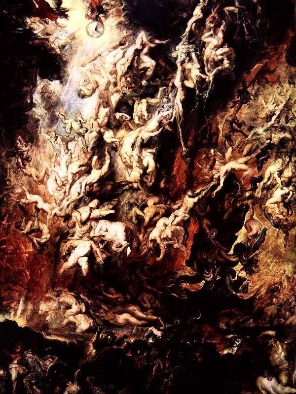 Peter Paul Rubens Fall of the Damned oil painting picture